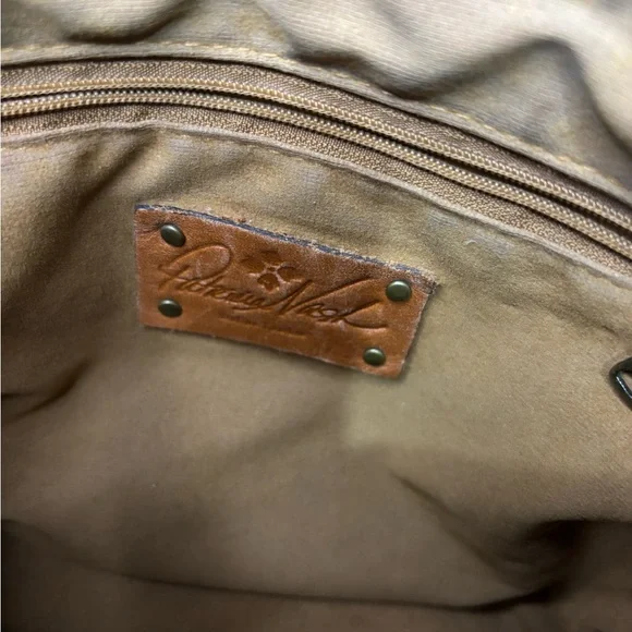 Brown Leather Crossbody Bag by Patricia Nash - Picture 8 of 9